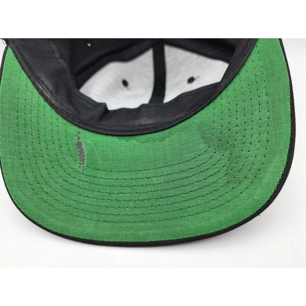VINTAGE ATT HAT US MARINE CORPS BLACK‎ ONE SIZE